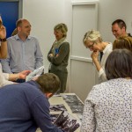 Images de la visite du groupe de photographes de Bastogne