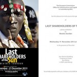 Exposition “Last Shareholder of the Sun” au bâtiment JMO