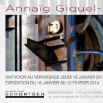 Exposition de Annaïg Giquel-Donadieu à la Galerie d’Art Schortgen